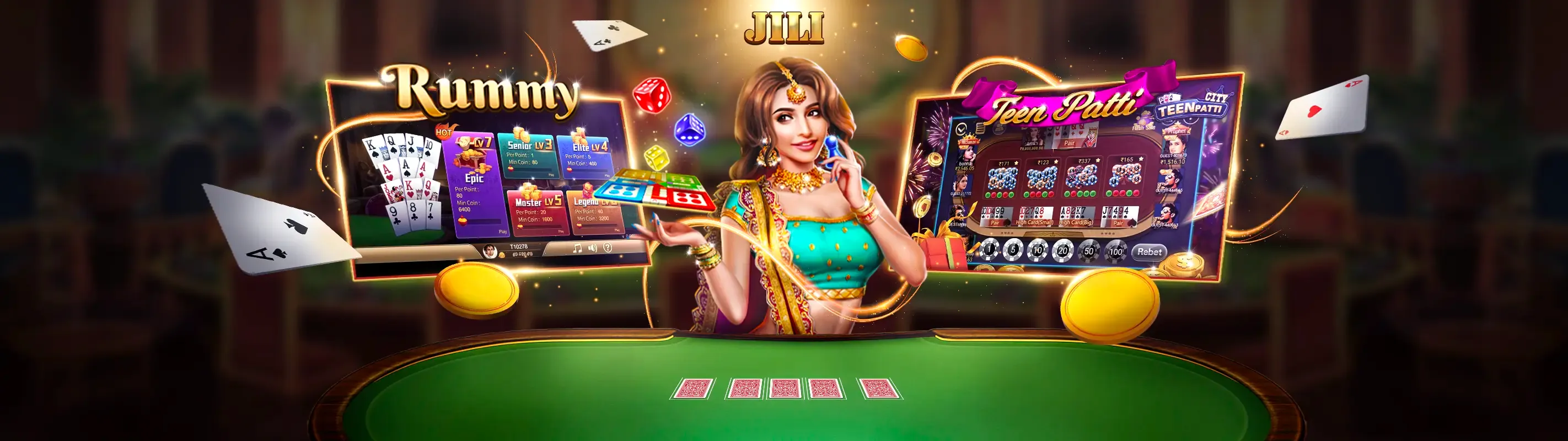 Hình ảnh hero section trang đăng nhập PKV Poker